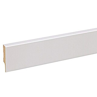 Plint Blokvormig Wit (240 cm x 12 mm x 58 mm, MDF)