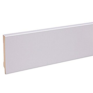 Plint Blokvormig Wit (240 cm x 15 mm x 120 mm, MDF)