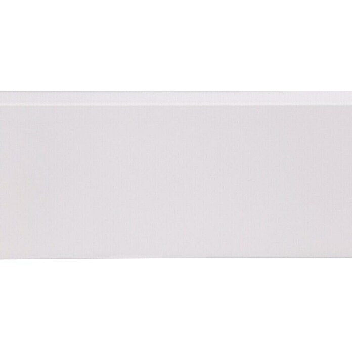Plint Blok Wit (244 cm x 18 mm x 119 mm, MDF) | BAUHAUS