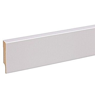 Plint Blokvormig Wit (240 cm x 15 mm x 70 mm, MDF)