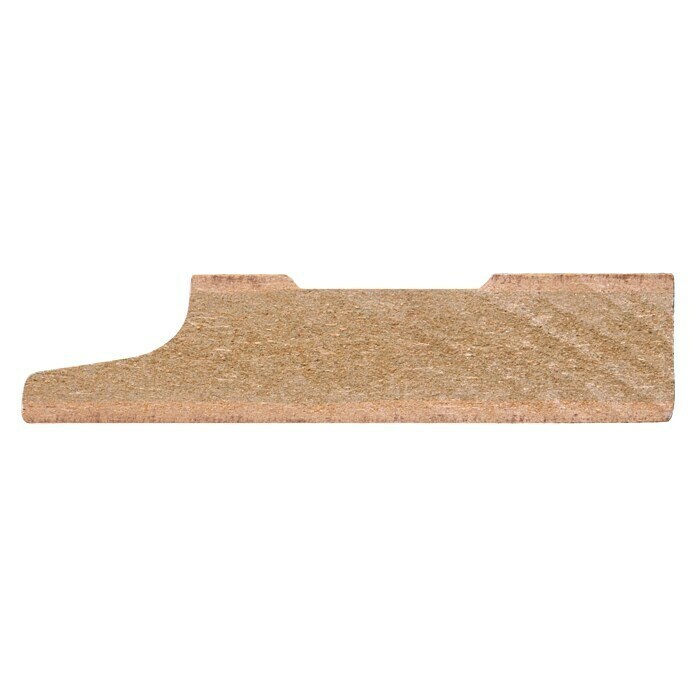 Plint Blok Wit RAL9003 (244 cm x 18 mm x 79 mm, MDF) | BAUHAUS