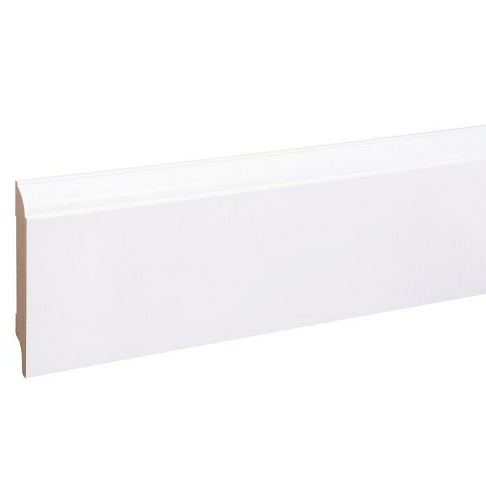 Plint Wit RAL 9003 (244 cm x 18 mm x 119 mm, MDF) | BAUHAUS