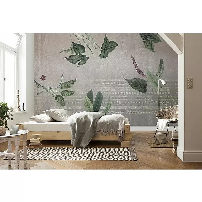 Komar Ink Fototapete Tropic Concrete8 -tlg., B x H: 400 x 280 cm, Vlies