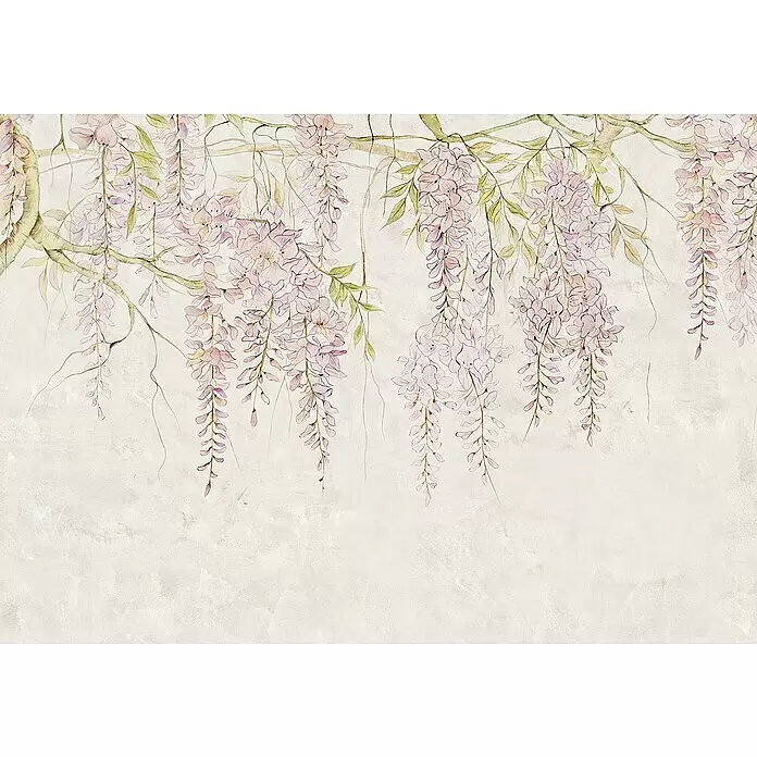 Komar Raw Fototapete Wisteria