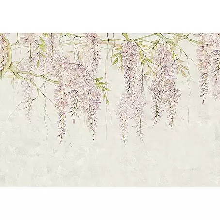 Komar Raw Fototapete Wisteria