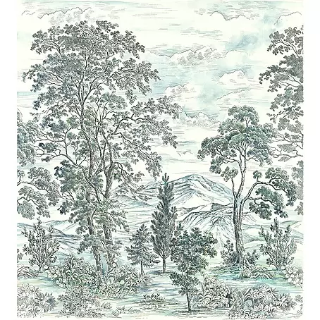 Komar Ink Fototapete Highland Trees