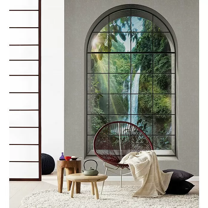 Komar Home Fototapete Rainforest - 4 -tlg., B x H: 200 x 250 cm, Vlies - Stimmungsaufnahme