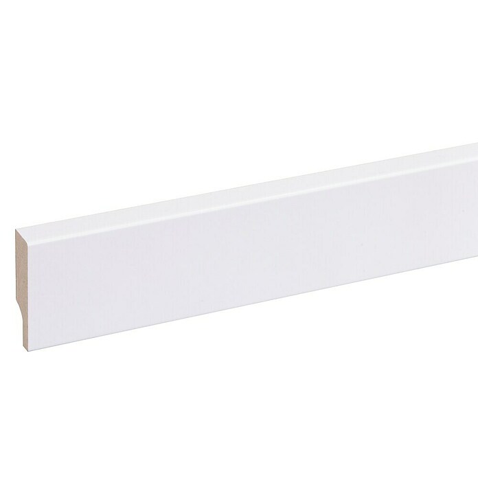 Plint RAL 9003 (244 cm x 58 mm x 15 mm, MDF) | BAUHAUS