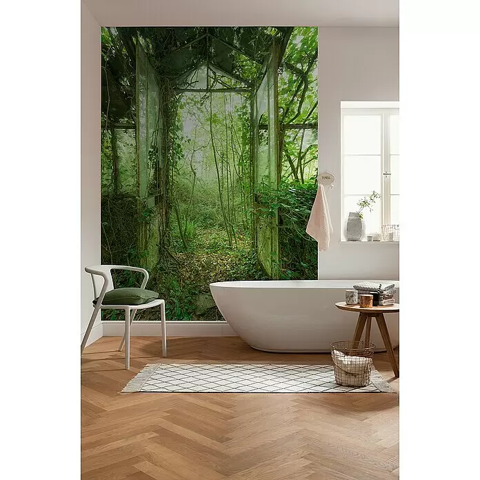 Komar Stefan Hefele Edition 2 Fototapete Greenhouse - 4 -tlg., B x H: 200 x 280 cm, Vlies - Stimmungsaufnahme