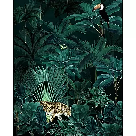 Komar Home Fototapete Jungle Night