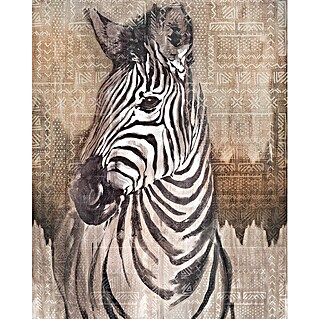 Komar Home Fototapete Zebra (4 -tlg., B x H: 200 x 250 cm, Vlies)