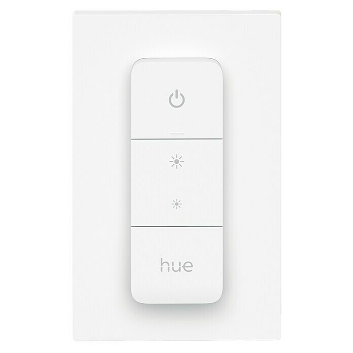 Philips Hue Dimmcontroller V2Weiß, Batterien: 1 Stk., L x B x H: 1,5 x 8 x 12,5 cm Front View