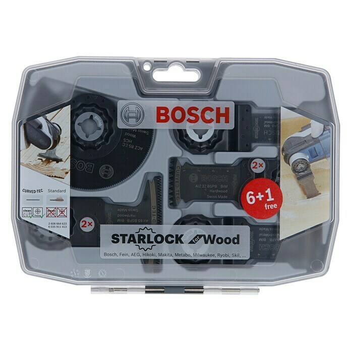 Bosch Sägeblätter Starlock-Set (7 Stk.) | BAUHAUS