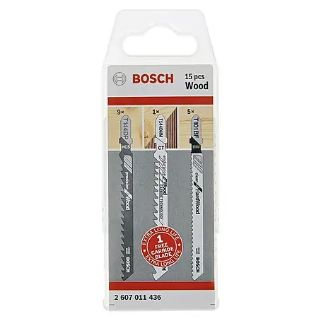 Bosch  Stichsägeblatt-Set Wood
