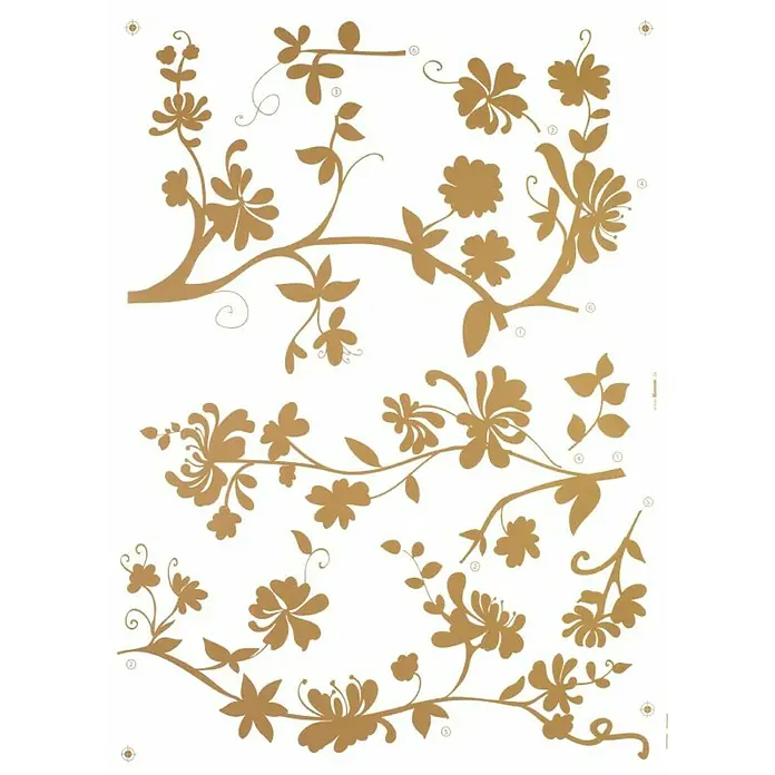 Komar Dekosticker Frasca - 7 -tlg., 70 x 50 cm - Detailaufnahme