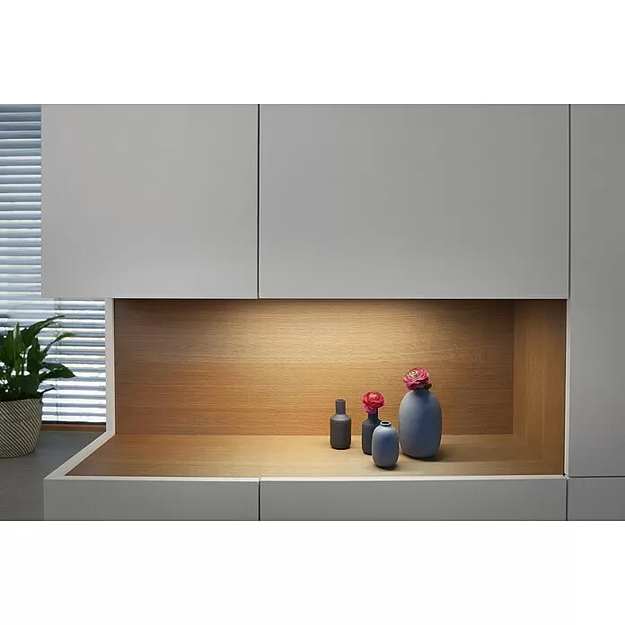 Ledvance LED-Unterbauleuchte Cabinet Sensor - 30 x 20 x 0,8 cm, 7,5 W, Warmweiß, Gesamtstückzahl: 1 Stk. - Stimmungsaufnahme