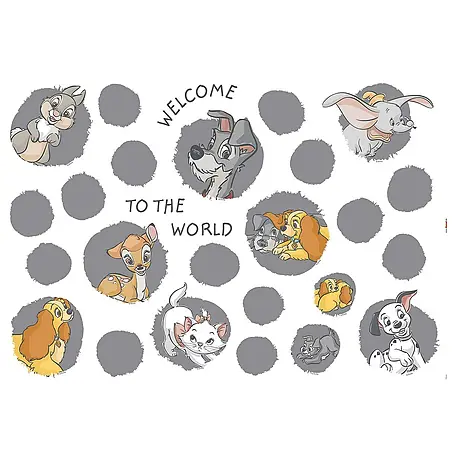Komar Disney Edition 4 Dekosticker A Simple Start