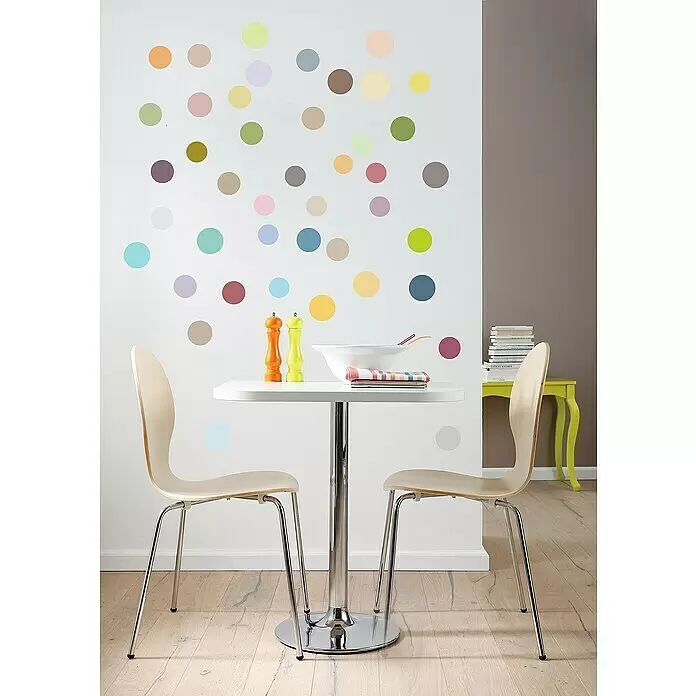 Komar Dekosticker Dots - 44 -tlg., 70 x 50 cm - Stimmungsaufnahme