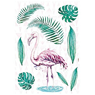 Komar Dekosticker Flamingo (9 -tlg., 70 x 50 cm)