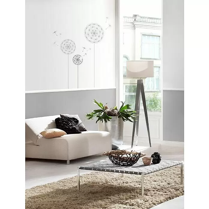 Komar Dekosticker Dandelion - 14 -tlg., 100 x 70 cm - Stimmungsaufnahme