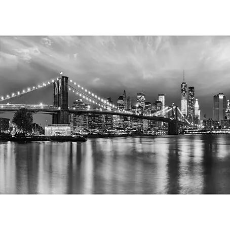 Komar Home Fototapete Brooklyn B/W