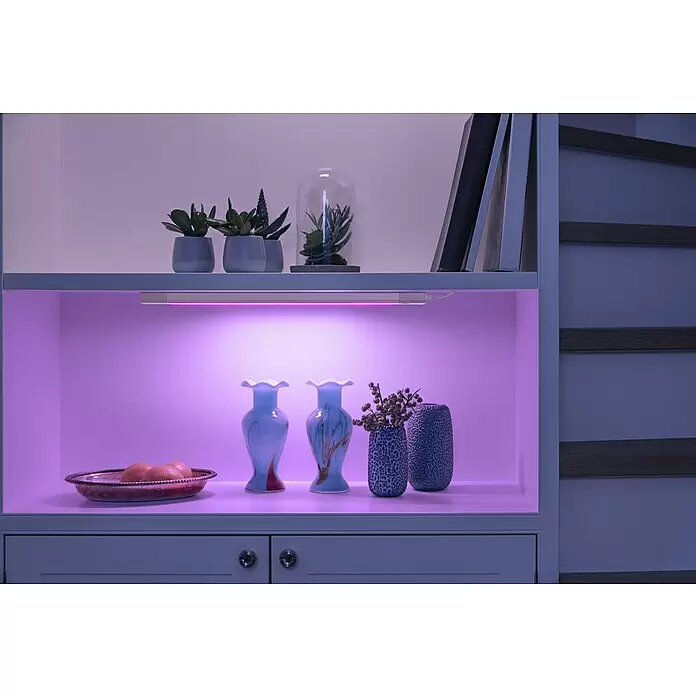 Ledvance LED-Unterbauleuchte Linear Slim - 6 W, Länge: 50 cm, RGBW - Stimmungsaufnahme