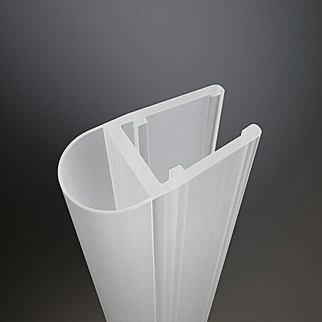 Wasserabweisprofil Senkrecht (Kunststoff, Transparent, Länge: 200 cm)