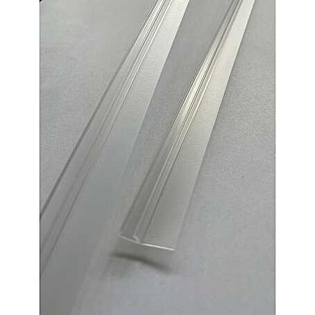 Corniche Wasserabweisprofil Senkrecht (2 -tlg., Kunststoff, Transparent, Länge: 200 cm)