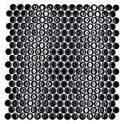 Mozaïektegel Knoop Uni 890N (30,5 x 32 cm, Zwart, Glanzend) | BAUHAUS