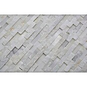 Mosaikfliese Brick Splitface XNC 3D11 (30,5 x 30,5 cm, Weiß, Matt)