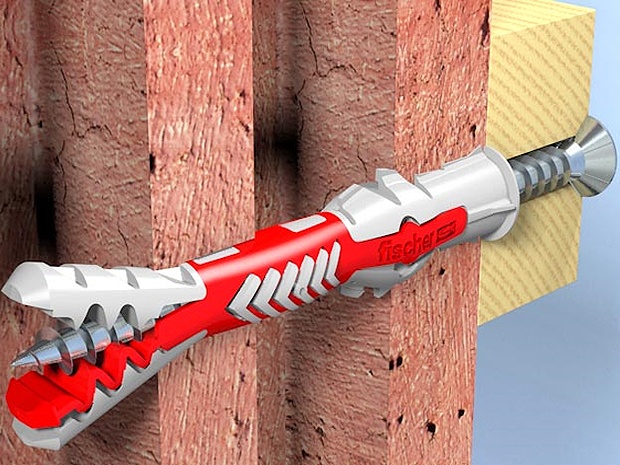 Какие дюбели выбрать для крепления пустотелого кирпича?